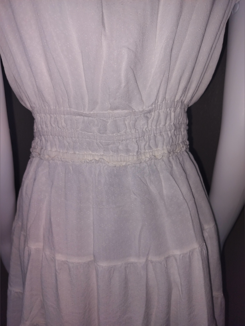 Paige Paradis Tiered Ruffled Minidress Sz M - Picture 6 of 6